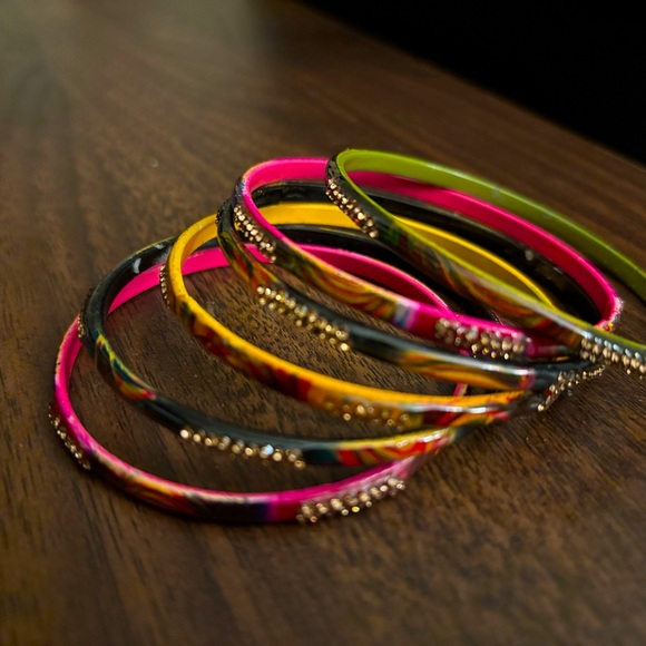 Multi-colored bangles - Picture 2 of 2